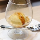 [Teppan Bar Q] - Vanilla Ice Cream Kinako ($6.90).
