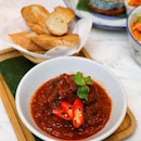 [Colonial Club] - A classic dish on the menu is the Colonial Style Oxtail Stew with Toasted Bagutte ($15.90).