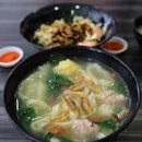[Poon Nah City Handmade Noodle] - Fish Maw Ban Mian Soup ($3.50).