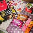 April must be the month of #love #masks from #taiwan, #food from #australia and cherry grow kit!!