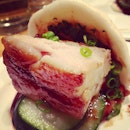 #Pork #bun #hoisin #scallion #cucumber @ #momofuku #newyork #NY #asian #yum #food #foodie