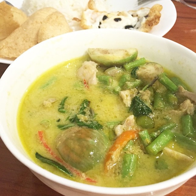 Green Curry Rice