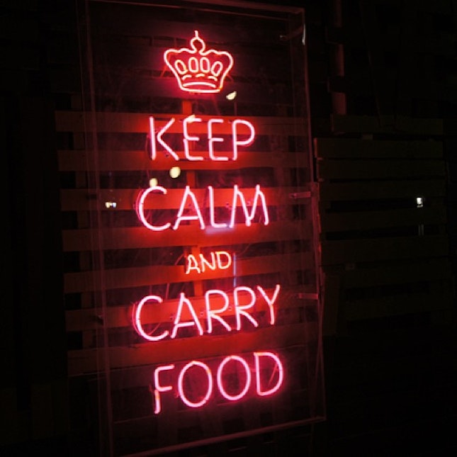 Keep calm & carry food #sgfood #sg #singapore #sgnews #foodporn #ilovefood #ilovesharingfood #foodpornasia #instafood #follow #instamood #igfood #igers #igaddicts #instadaily