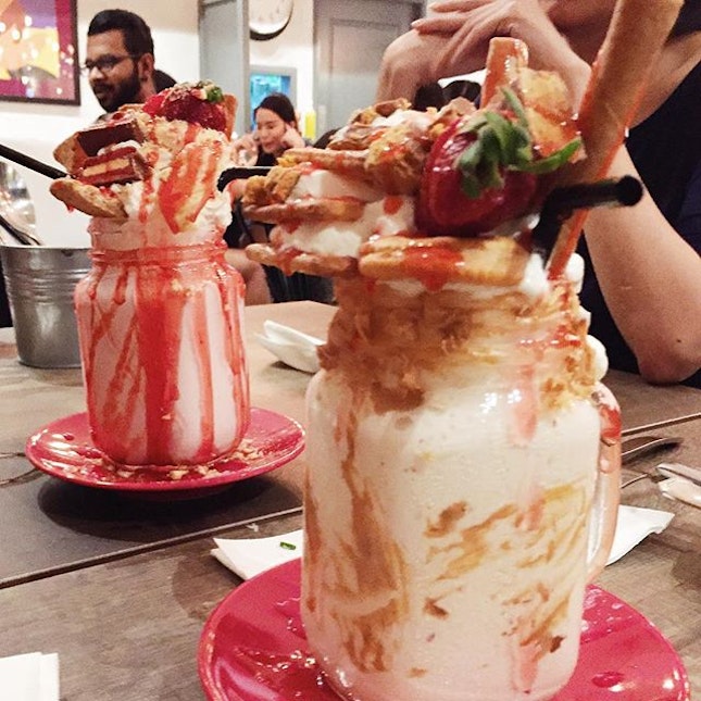 Seriously Over the Top Shake - food sins are to be shared!