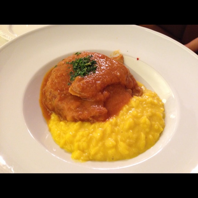 Ossobucco With Risotto