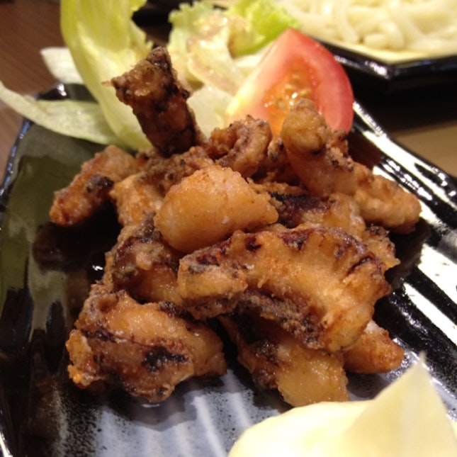 Ikageso karage (deep fried squid tentacles) $3.90 👍