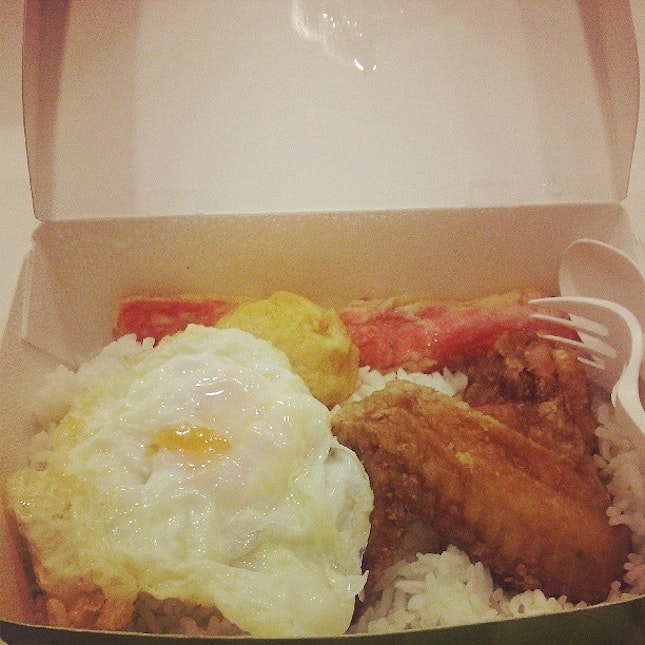 #fongseng #nasilemak for #supper..#baiduopencloudhackathon