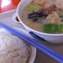 Fried Fish Soup Rice