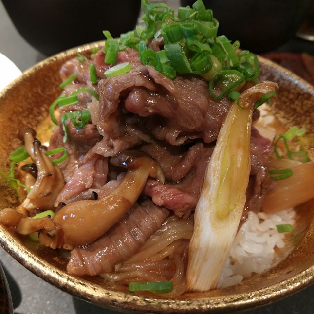 Beef Sukiyaki Don (wagyu $29.90++)