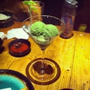 Green Tea Ice Cream #food