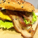 Smoked bacon burger at Pusas #burpple