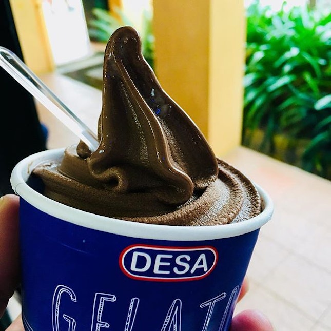 When visiting the Desa Dairy Farm, you just got have the soft serve.