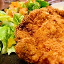 Chicken schnitzel at Chiu’s.