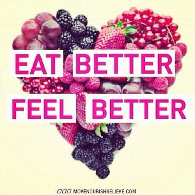 eat healthy quotes tumblr