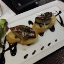 Classic Foie Gras Crostini #foodporn #burpple #datenight #sgfood #atasfood #foiegras #tablemanners