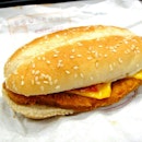 BK Saucy Chicken Burger for lunch!