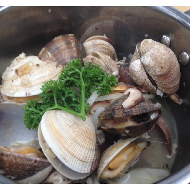 Clams In A Pot