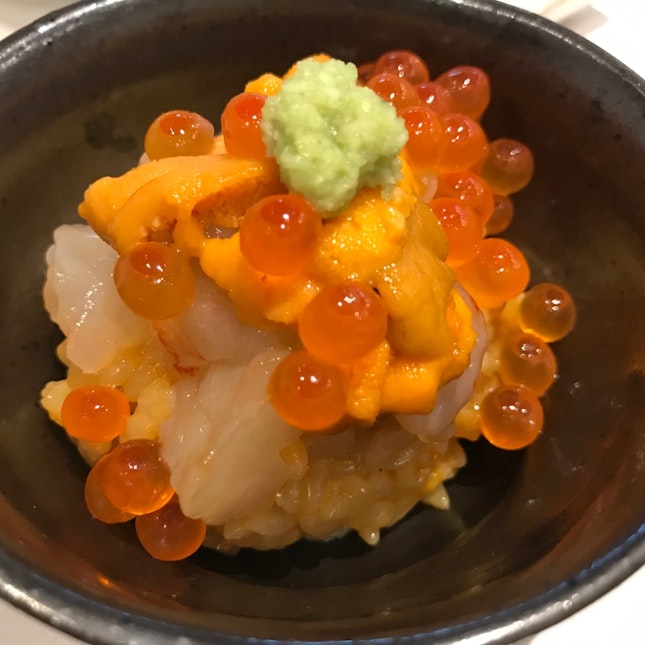 Uni Sushi Rice Bowl