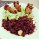 #homecook #yaomeifan and #frieddrumlets #dinner