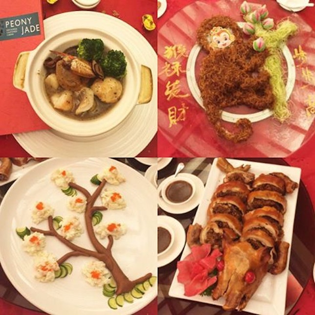 Had my first sumptuous feast for the year, can't wait for cny already 😌 #firstyusheng #yums #peonyjade #sgrestaurants #foodporn #goodfood #huatah #burpple