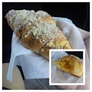 @LeBreadDay's #molten #egg #yolk #croissant for RM 7 and 40 minute #wait #time.