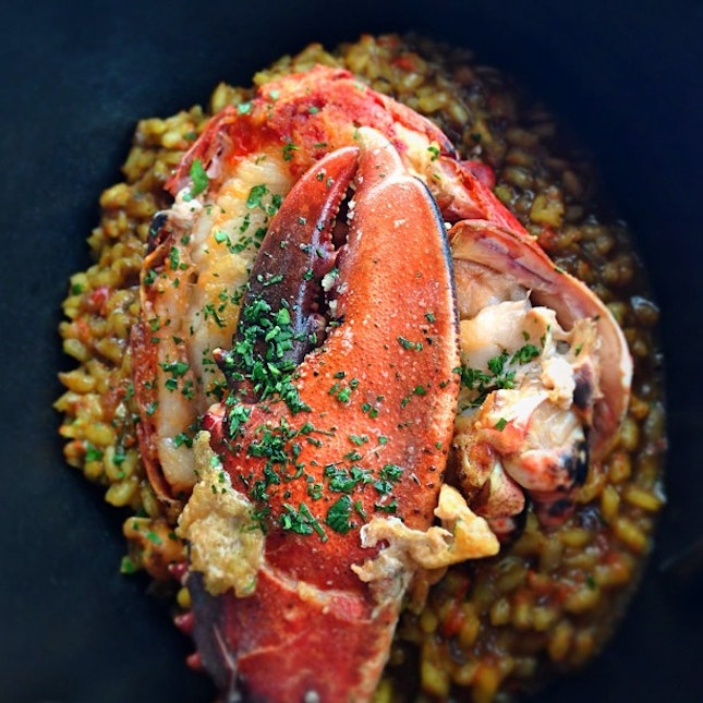 Lobster rice.