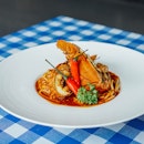 Chilli Crab Crayfish Spaghetti, A Must For Spice Lovers