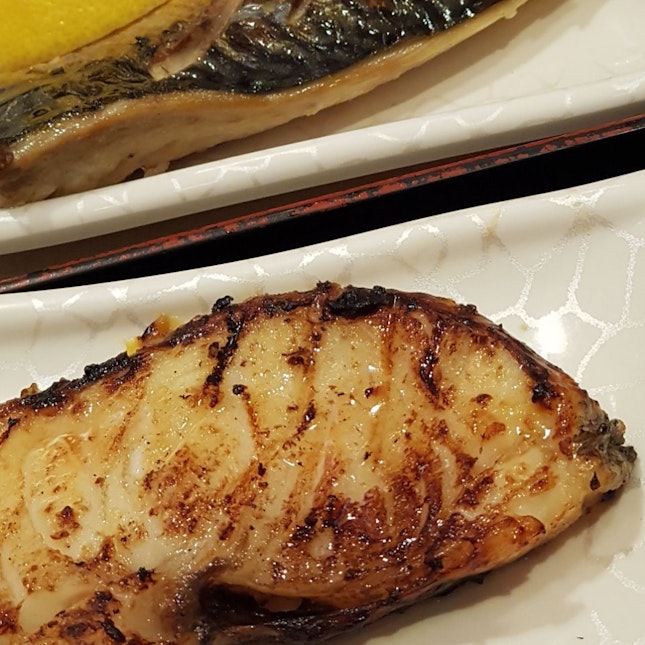 Grilled Cod And Saba