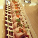 Sushi makes you happy #sushi #japanesefood #sushitei #food #fish #salmon #instafood #iphonesia #instagram #instagood @instagram #instadaily #instamood #like4like #likeforlike #happy
