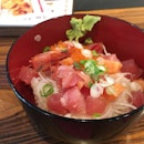 Sashimi Don Lunch Set ($9.80)