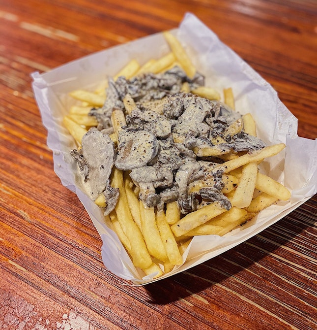Mushroom Fries ($10).
