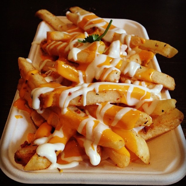 Soggy cheesy fries #foodporn
