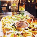 Chilli nachos n Somersby for the night :D