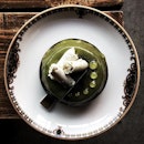 #AnythingAlsoEat - Kyoto Sensation from Backlane Coffee
~•~•~•~•~
A jasmine custard-filled chocolate tart shell topped with an earthy matcha mousse.