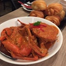 Red Chilli Crab + Fried Mantou