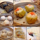Siew Mai, Har Gao, Lo Mai Gai, XLB and a special smoke duck roll with SD and Pei Dan (century egg) 😋💦